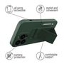 Wozinsky Kickstand Case Silicone Case with Stand Xiaomi Redmi 10X 4G / Xiaomi Redmi Note 9 Black, Wozinsky 5907769317576 5907769317576