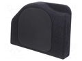 Car loudspeaker enclosure; MDF; black; 10"; 274mm; Toyota; 15l BASSER OBGL.TOYOTA.04