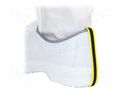 ESD shoe grounder; ESD; 300mm; 100pcs; black,yellow ANTISTAT ATS-068-0009
