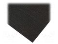 Mat: bench; ESD; black; L: 1.2m; Width: 0.55m; Thick: 1.5mm; 130°C ANTISTAT ATS-082-0002F