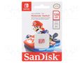 Memory card; Nintendo Switch; microSDXC; R: 100MB/s; W: 90MB/s SANDISK SDSQXAO-128G-GNCZN