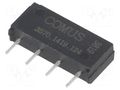 Relay: reed switch; SPST-NO; Ucoil: 12VDC; 500mA; max.200VDC; 10W COMUS 3570.1419.124