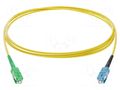 Fiber patch cord; SC/APC,SC/UPC; 2m; Optical fiber: 9/125um; Gold FIBRAIN FIBRAIN-PATCH-006