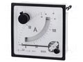 Ammeter; on panel; I AC: 0÷60A,72A,120A; Class: 1.5; Iin: 5A,6A,10A CROMPTON - TE CONNECTIVITY E243-162-G-25