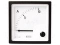 Ammeter; on panel; I DC: 0÷20A; Class: 1.5; 72x72mm CROMPTON - TE CONNECTIVITY E243-01A-G-23
