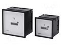 Meter: counter; on panel; analogue,mounting; 200÷250V; 72x72mm CROMPTON - TE CONNECTIVITY M243-156-G