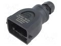 Enclosure for connectors: HDC; size 6B; for cable; Han-Eco® B HARTING 19431060446