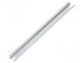 DIN rail; steel; zinc; L: 165mm; W: 15mm; TS15 FIBOX ARM0818