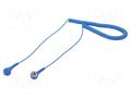 Connection cable; ESD,coiled; 1MΩ; 3.05m ANTISTAT ATS-067-0016