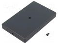 Enclosure: multipurpose; POCKET CARD; X: 54mm; Y: 85mm; Z: 10mm; ABS TEKO PC-XIR.4