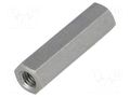 Screwed spacer sleeve; 30mm; Int.thread: M5; hexagonal DREMEC TFF-M5X30/DR148