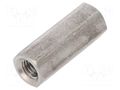 Screwed spacer sleeve; 35mm; Int.thread: M8; hexagonal DREMEC TFF-M8X35/DR1413