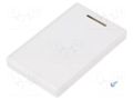 Enclosure: multipurpose; POCKET CARD; X: 54mm; Y: 85mm; Z: 10mm; ABS TEKO PC-1.7