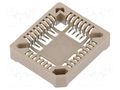 Socket: integrated circuits; PLCC32; SMT; phosphor bronze; tinned HSM C0100-32NTRN00R