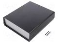 Enclosure: with panel; PCB is fastened in guides; EURO 93; ABS TEKO 935.9