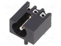 Connector: DC supply; socket; male; angled 90°; THT; 5.5/2.1mm HSM C9745-CCNYB000R