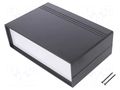 Enclosure: with panel; PCB is fastened in guides; X: 218mm; ABS TEKO NE23.9
