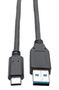 USB CABLE, 3.1 TYPE C-3.0 A PLUG, 1.8M U428-006
