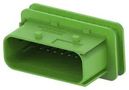 HOUSING, RECT POWER CONN, CABLE, PBT GF 3-2369516-1.