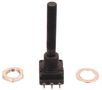 Potentiometer mono logarithmic 10K 6x36mm plastic 6PMO 10K