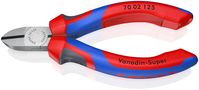 KNIPEX 70 02 125 Diagonal Cutter with comfort handles black atramentized 125 mm 70 02 125 4003773034025