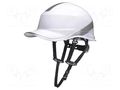 Protective helmet; Size: 55÷62mm; white; ABS; DIAMOND V UP; 1kV DELTA PLUS DEL-DIAM5UPBCFL
