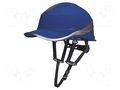Protective helmet; Size: 55÷62mm; blue; ABS; DIAMOND V UP; 1kV DELTA PLUS DEL-DIAM5UPBLFL