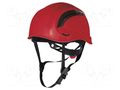 Protective helmet; adjustable,vented,with 3-point chin strap DELTA PLUS DEL-GRAWIROFL