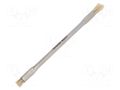 Tool: brush; horse hair; double sided; Handle material: metal Techspray TCH-2031-1