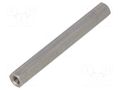 Screwed spacer sleeve; 70mm; Int.thread: M5; hexagonal DREMEC TFF-M5X70/DR148