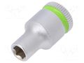 Socket; 6-angles,socket spanner; HEX 5mm; 1/4"; Zyklop WERA WERA.05003503001