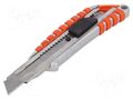 Knife; 18mm; locked blade YATO YT-75122