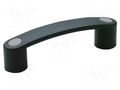 Holder; technopolymer PA; black; H: 39mm; L: 144mm; W: 26mm; F2: 1.8kN ELESA+GANTER EBP.140-8-C3