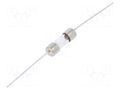 Fuse: fuse; 3A; 350VDC; quick blow; axial; 5x15mm; 208 LITTELFUSE 0208003.DRT1P