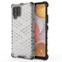 Honeycomb Case armor cover with TPU Bumper for Samsung Galaxy A42 5G transparent, Hurtel 9111201932258