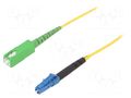 Fiber patch cord; LC/UPC,SC/APC; 2m; Optical fiber: 9/125um; Gold FIBRAIN FIBRAIN-PATCH-020