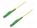 Fiber patch cord; E2/APC,both sides; 1m; Optical fiber: 9/125um FIBRAIN FIBRAIN-PATCH-064