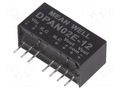 Converter: DC/DC; 2W; Uin: 4.5÷9VDC; Uout: 12VDC; Uout2: -12VDC; SIP8 MEAN WELL DPAN02E-12