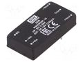 Converter: DC/DC; 20W; Uin: 9÷36VDC; Uout: 15VDC; Iout: 1330mA; THT MEAN WELL RSDW20F-15