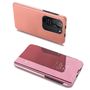 Clear View Case cover for Xiaomi Redmi K40 Pro+ / K40 Pro / K40 / Poco F3 pink, Hurtel 9111201930452 9111201930452