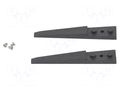 Kit of tips; Blade tip shape: flat; Tweezers len: 40mm; ESD; 2pcs. IDEAL-TEK IDL-A272CF