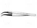 Tweezers; replaceable tips; Blade tip shape: sharp; ESD IDEAL-TEK IDL-7CPR.SA.1