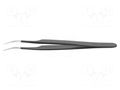 Tweezers; Blade tip shape: sharp; Tweezers len: 120mm; ESD IDEAL-TEK IDL-7A.SA.NE.6