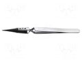 Tweezers; replaceable tips; Blade tip shape: sharp; ESD IDEAL-TEK IDL-5XCPR.SA.1