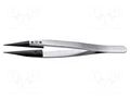 Tweezers; replaceable tips; Blade tip shape: sharp; ESD IDEAL-TEK IDL-3CFR.SA.1