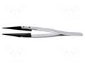Tweezers; replaceable tips; Blade tip shape: sharp; ESD IDEAL-TEK IDL-3CCFR.SA.1
