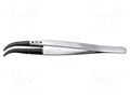 Tweezers; replaceable tips; Blade tip shape: flat; ESD IDEAL-TEK IDL-2ABCPR.SA.1