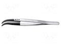 Tweezers; replaceable tips; Blade tip shape: flat; ESD IDEAL-TEK IDL-2ABCFR.SA.1