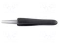 Tweezers; Blade tip shape: flat; Tweezers len: 125mm; ESD IDEAL-TEK IDL-2A.SA.DN.6
