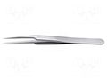 Tweezers; 115mm; for precision works; Blade tip shape: sharp IDEAL-TEK IDL-5A.SA.0